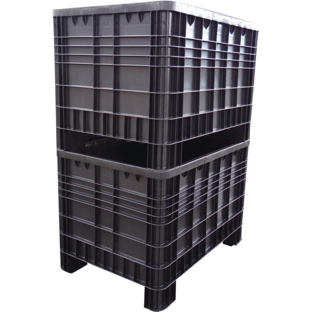 Caisse Palette Plastique 525L 1200X800X800MM référence fournisseur 1917135